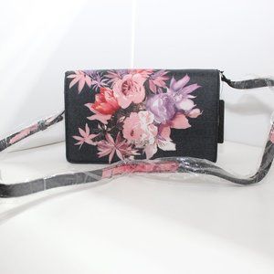 GUESS Women's Ashville floral Crossbody bag purse